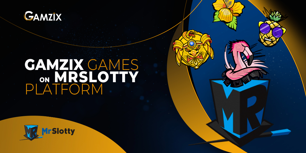 Gamzix celebrates MrSlotty GameHub partnership