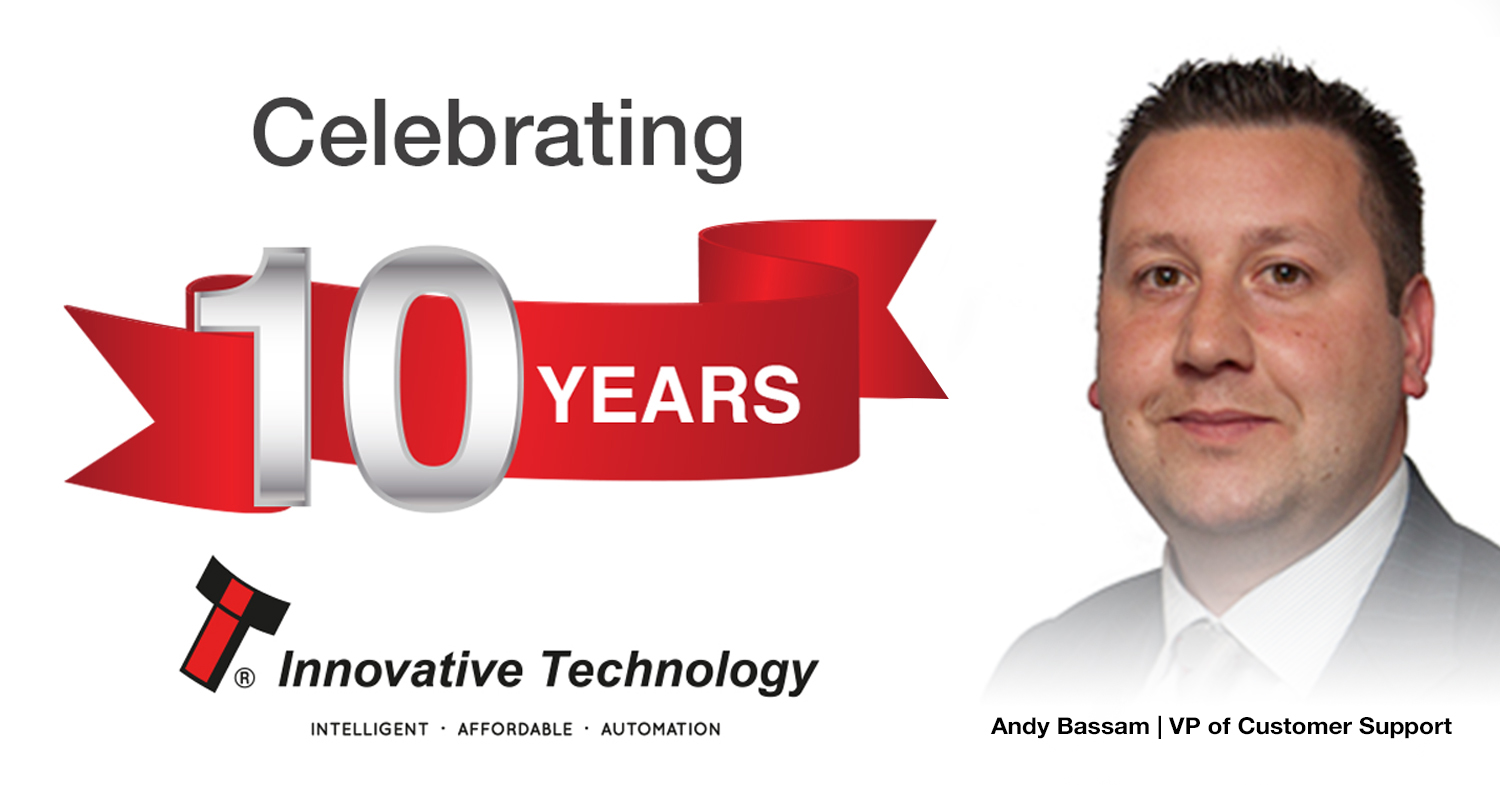 VP for Customer Support celebrates a decade with ITL