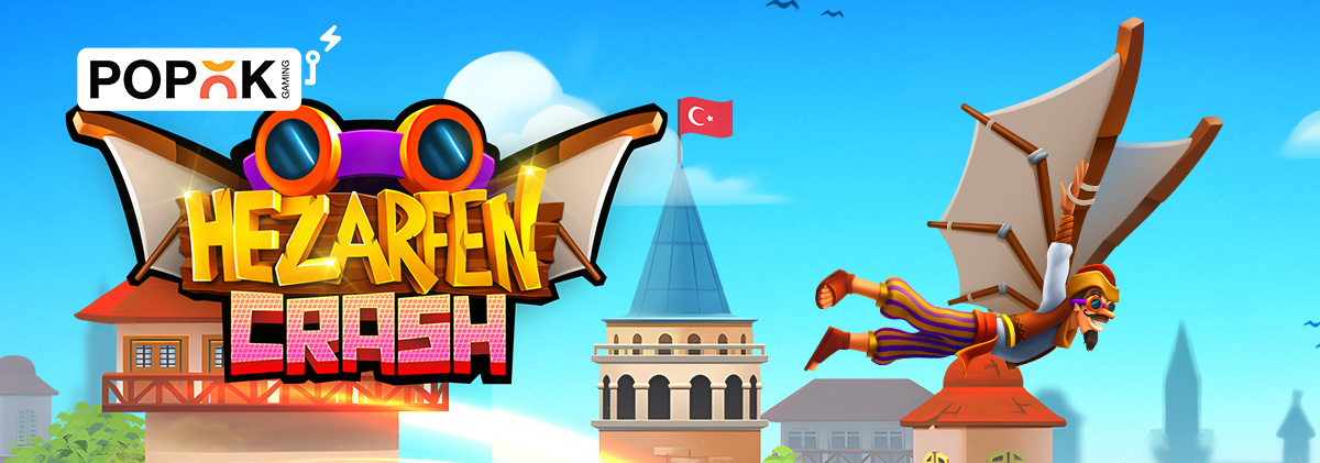 Introducing Hezarfen Crash – PopOK Gaming’s New Iconic Crash Game