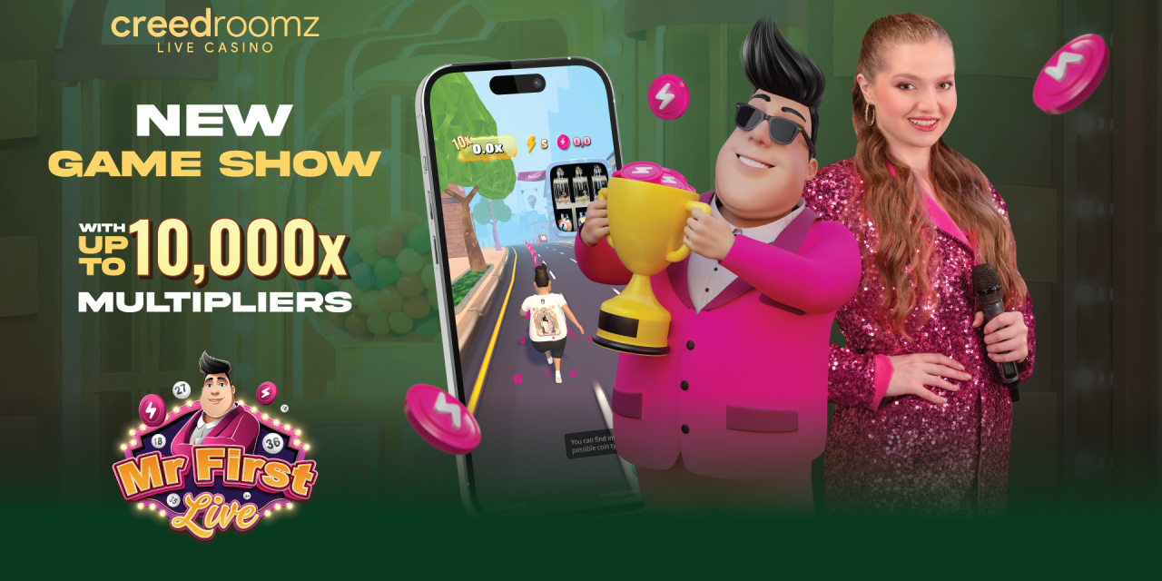 Creedroomz launches ‘Mr. First Live,’ a genre-defining game show
