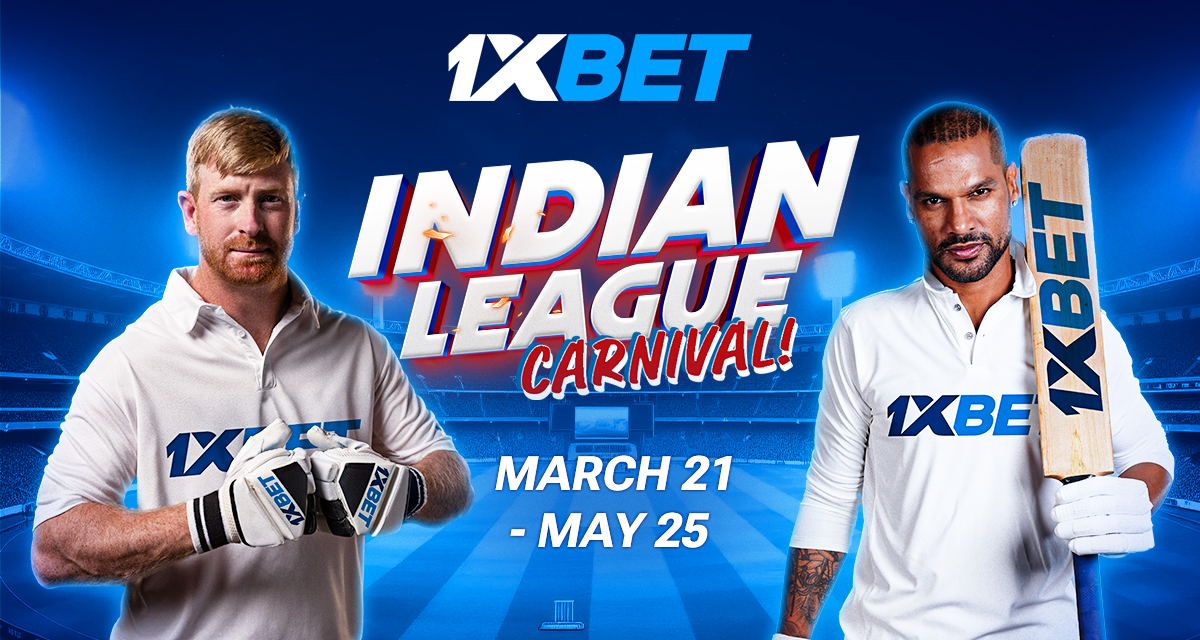 1xBet launches large tournament Indian League Carnival with ₹1 crore prize pool in real money for IPL 2025