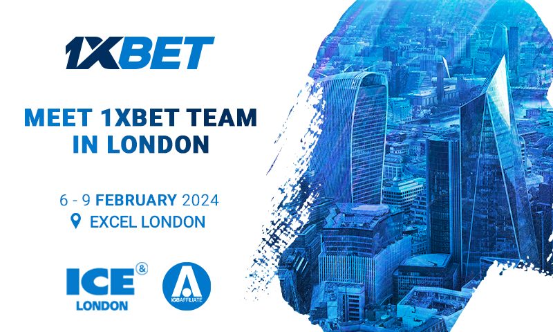 1xBet to exhibit at ICE and iGB Affliate London