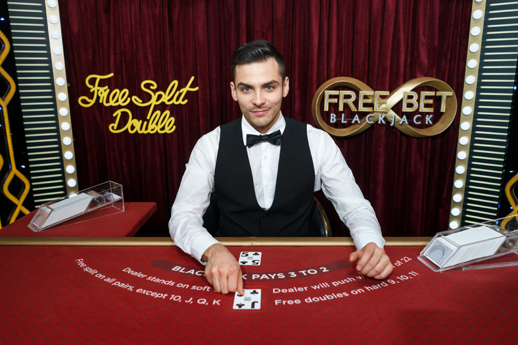 Evolution adds Free Bet Blackjack and 2 Hand Casino Hold’em live table games