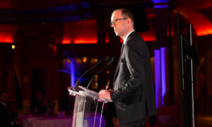 2023 03 20 InfoPlay Madrid Philipp Obermark speech Gauselmann Group receives sustainability award