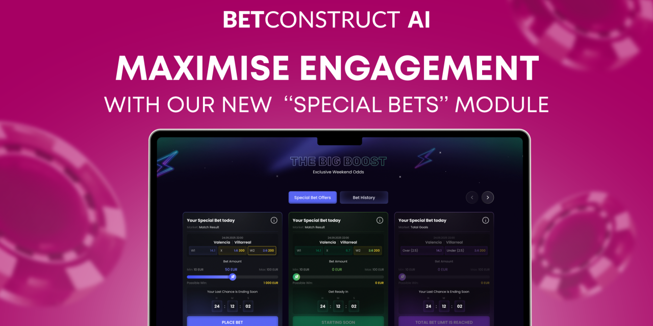 BetConstruct AI Delivers “The Choice” with New Special Bets Module