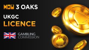 3 Oaks UKGC 3 Oaks Gaming granted UKGC licence