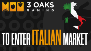 3oaks gaming italian market 3 Oaks Gaming to enter Italian market