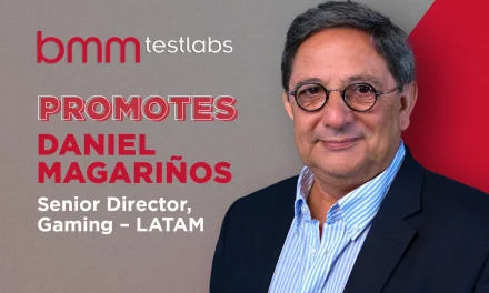 BMM Testlabs promotes Daniel Magarinos to Senior Director, Gaming – LATAM