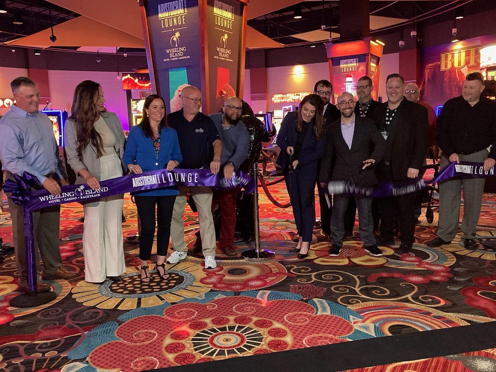 Wheeling Island opens first Aristocrat Gaming Lounge