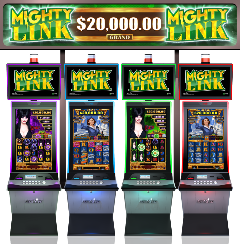 Aristocrat MIghty Link Proven-Performing Games, Cabinets to Populate Aristocrat’s Booth at FADJA