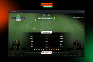 BETER InPlayStats 1200x800 BETER adds in-play statistics widget to efootball live streams