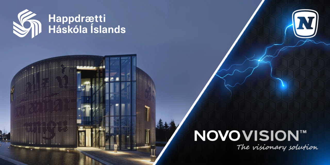 Tender winner NOVOVISION implemented at the University of Iceland Lottery, UIL