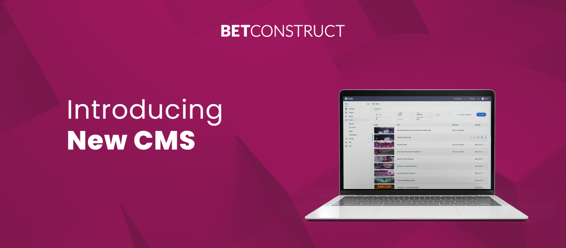 BetConstruct launches new CMS Pro