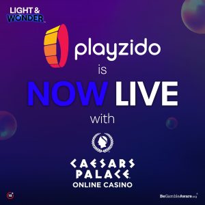 Caesars LnW Social Post Light & Wonder partners with Caesars Digital
