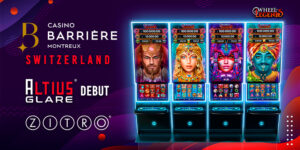 Casino BarrierMONTREUX Casino Barrière Montreux installs Zitro's Altius Glare