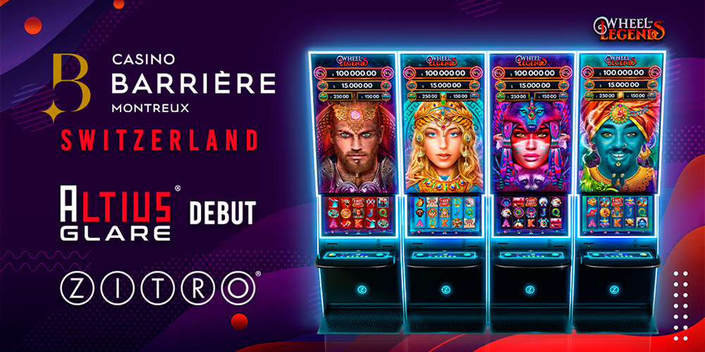 Casino Barrière Montreux installs Zitro’s Altius Glare