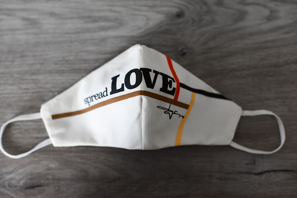 Gary Platt and D.G. Smalling create “Spread Love” mask