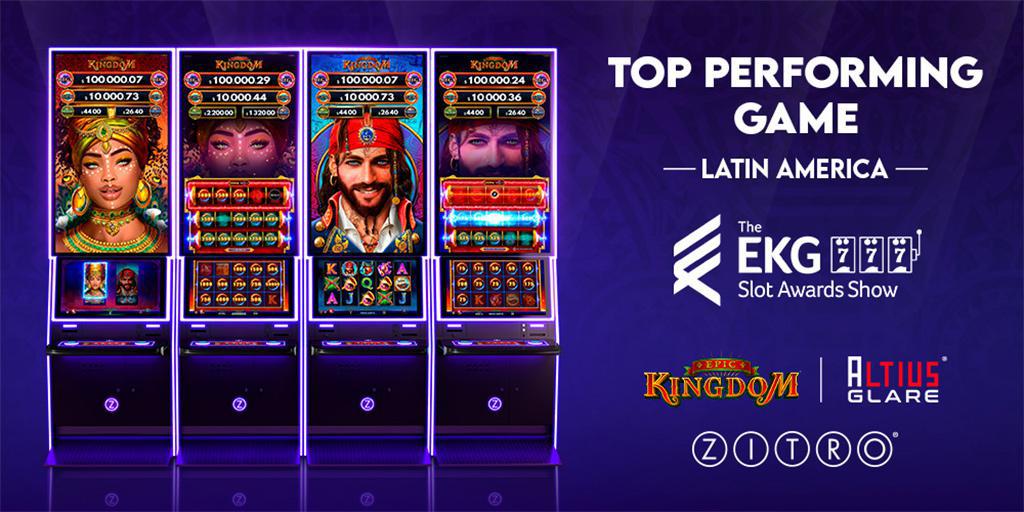 Zitro wins EKG Top Performing Game- LATAM award