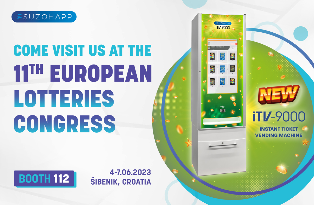 SUZOHAPP to debut new Instant Ticket Machine at EL Congress in Croatia
