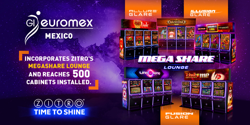 GRUPO GI EUROMEX deploys Zitro’s Megashare Lounge