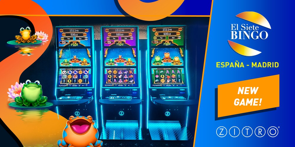 Fu Frog arrives at Bingo El Siete in Madrid
