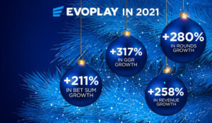 Evoplay in 2021 Evoplay marks 2021 as most successful year yet