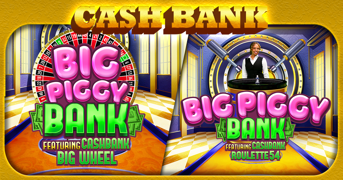 Inspired Launches Big Piggy Bank Roulette 54 And Big Piggy Bank Big Wheel Powered By Hybrid Dealer Across Mobile & Online