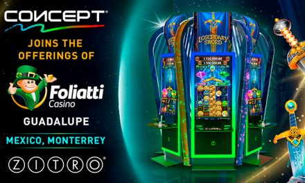 Foliatti CASINO Guadalupe adds Zitro’s CONCEPT cabinet line