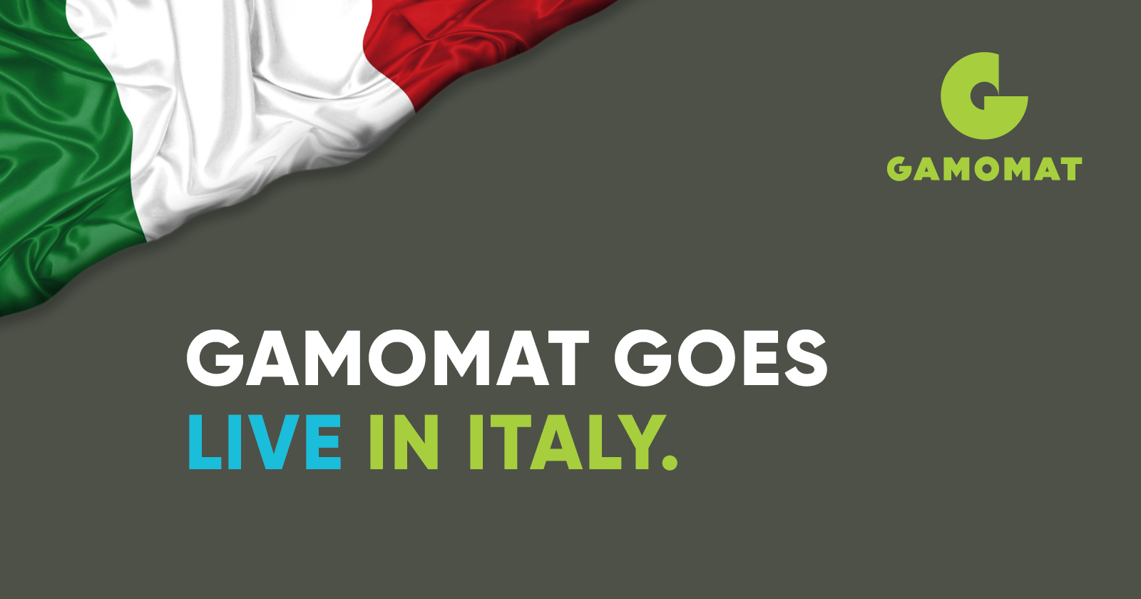 GAMOMAT expands into Italy