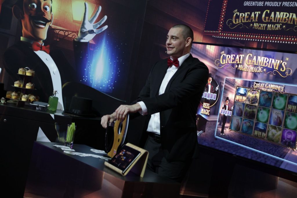 A magical ICE London show for Greentube in 2019