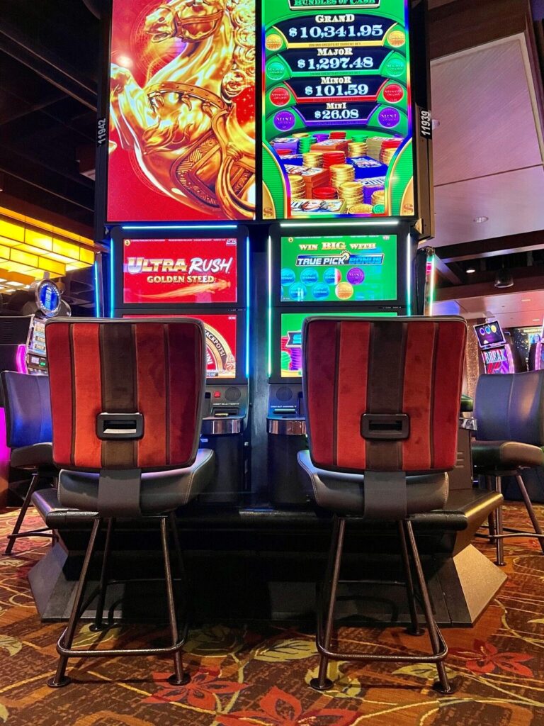 Gary Platt and Gitchi Gaming replace seating at Diamond Jo Casino