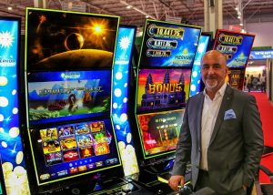 Gauselmann Group EAE Bucharest 2023 Merkur reflects on EAE