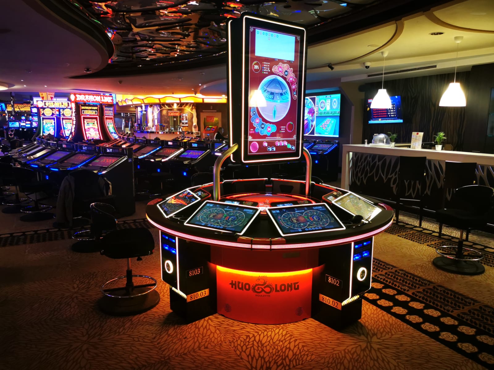 Win Systems installs Huo Long roulette at Casino Divonne