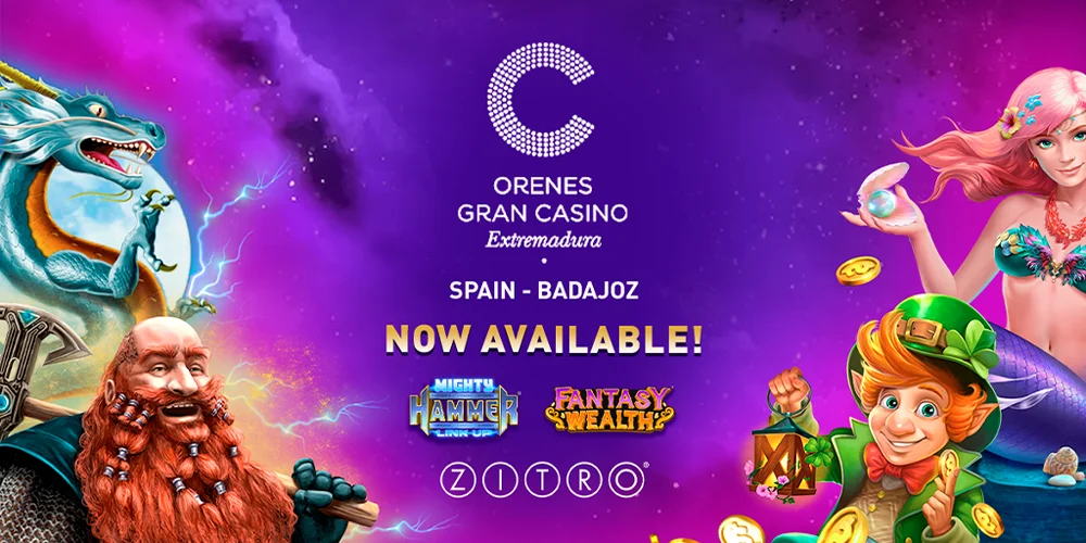 Orenes Gran Casino de Extremadura expands offering with Zitro