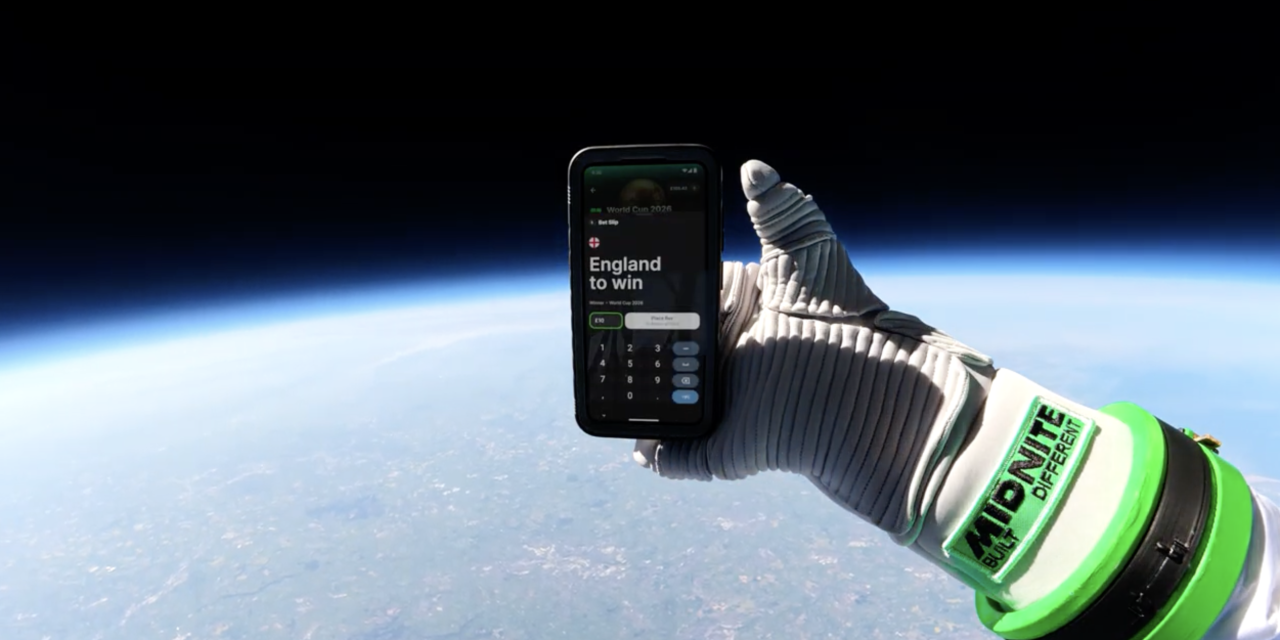 Midnite becomes first betting app to place a bet in space