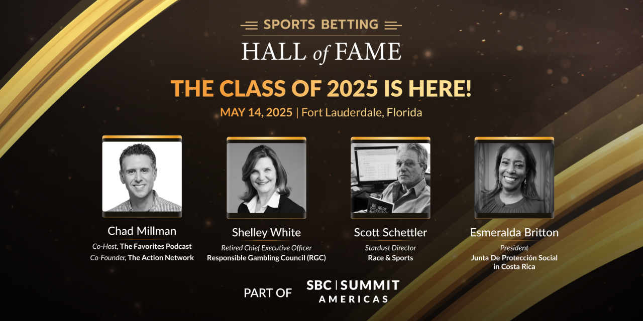 Honouring industry icons: Meet the 2025 Sports Betting Hall of Fame inductees