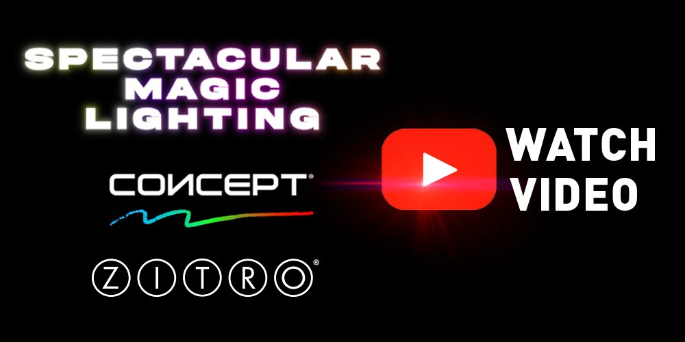 Spectacular Magic Lighting in Zitro’s new CONCEPT cabinet line