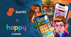 HappyCasino 002 HappyCasino goes live with Swintt