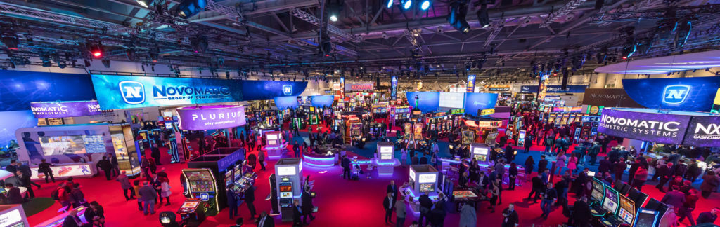 Image ICE 2018 panorama Greentube rocked the show floor at ICE 2018