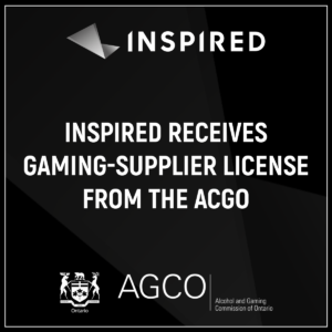 Inspired AGCO image 002 Inspired receives gaming-supplier license to operate in Ontario