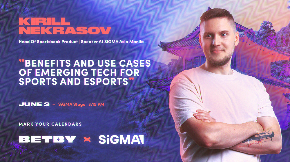 BETBY to take center stage at SiGMA Asia Manila with participation on panel about emerging tech in sports betting