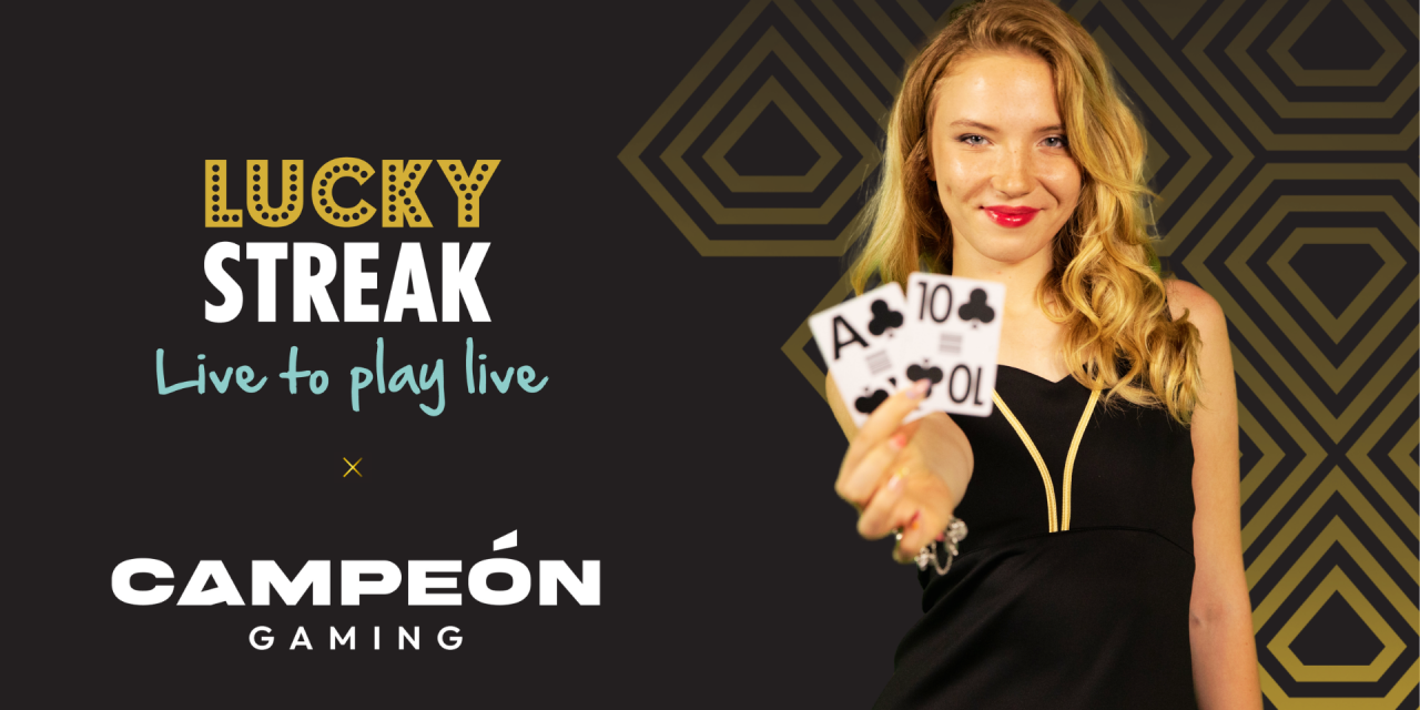 Campeon Gaming Partners with LuckyStreak to Strengthen Casino Content Across Its Network