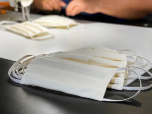 Masks being made at Gary Platt Manufacturing Gary Platt Manufacturing uses factory to create masks, donates to Reno medical centre