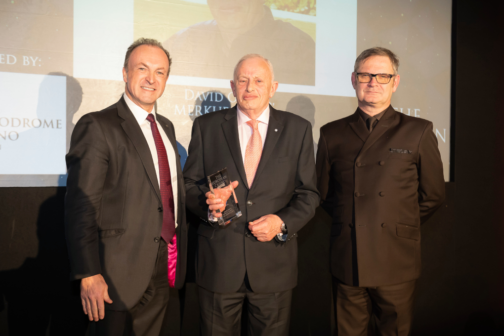 David Orrick receives European Casino Award