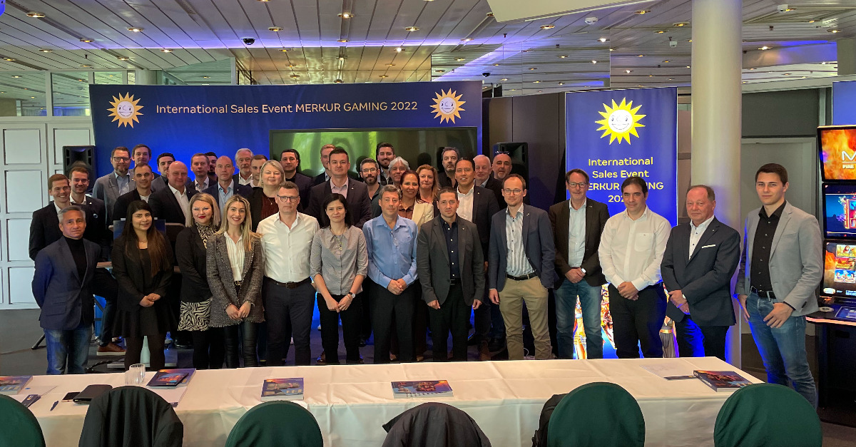 MERKUR GAMING hosts International Sales Event