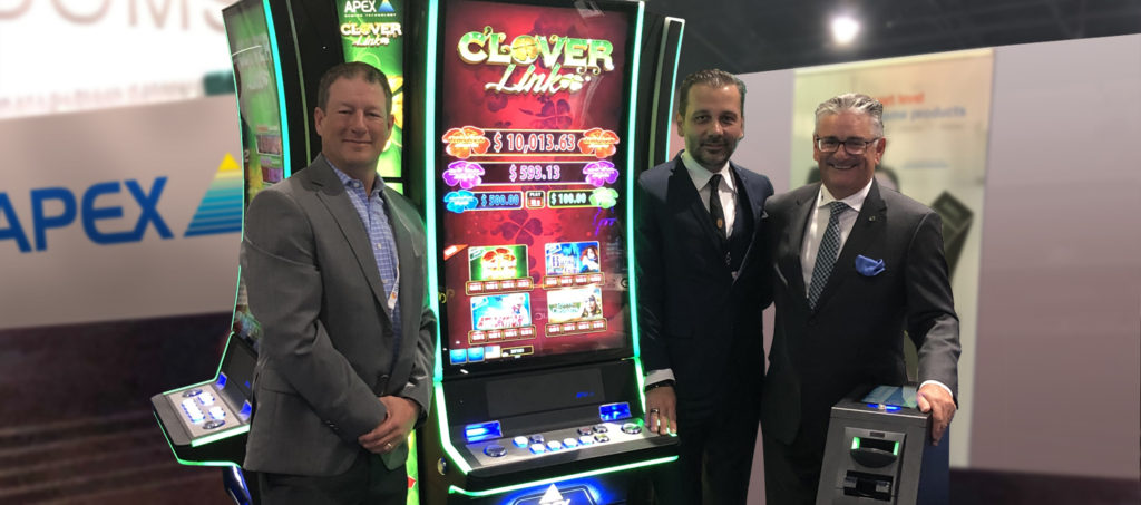 APEX gaming solutions applauded at NIGA in San Diego