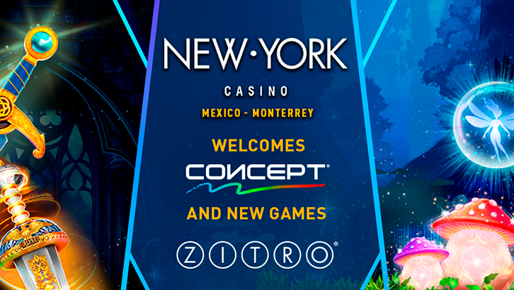 New York Casino in Mexico welcomes CONCEPT and new games from Zitro