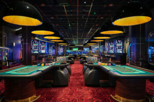 Napoleons Gaming Floor TCSJOHNHUXLEY supplies Napoleons Casino in Manchester UK