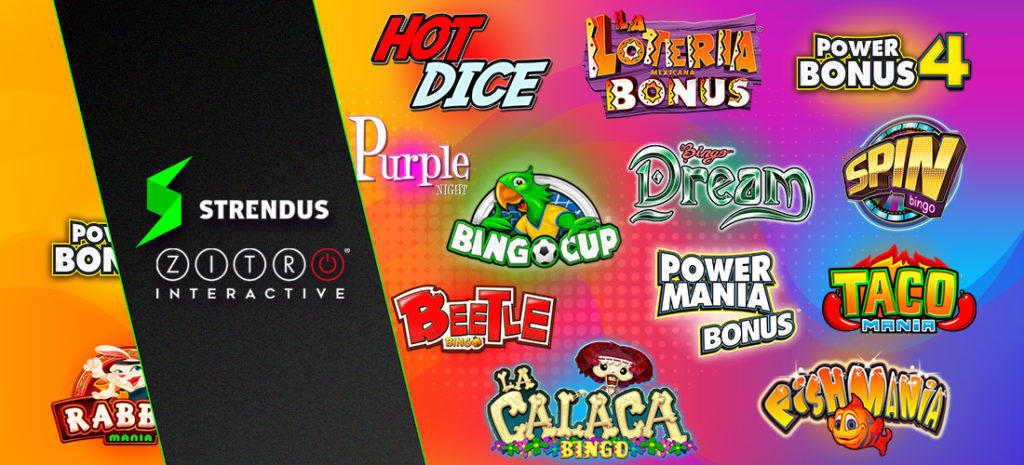 Zitro’s Interactive Games Arrive at Strendus