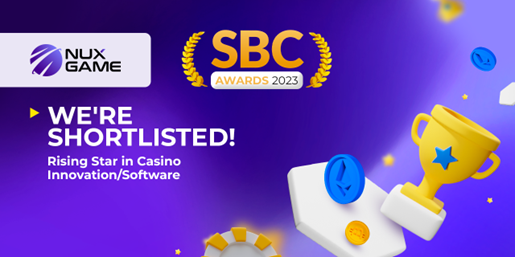 NuxGame secures nomination at the SBC Awards 2023